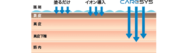 ケアシスの効果に関するグラフ